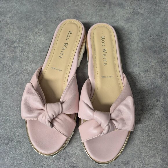 8.5 Ron White Chrissie Slide in Blush - Picture 8 of 14